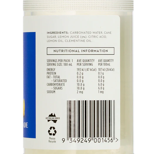 Fancy Lemonade 180ml x 24 - Image 6
