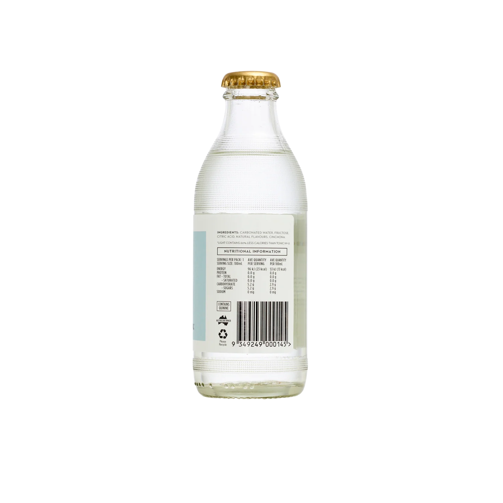 Light Tonic Water 180ml x 24 - Image 5