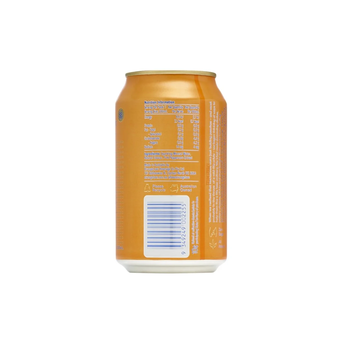 Nectarine Sparkling Water 330ml x 24 - Image 4