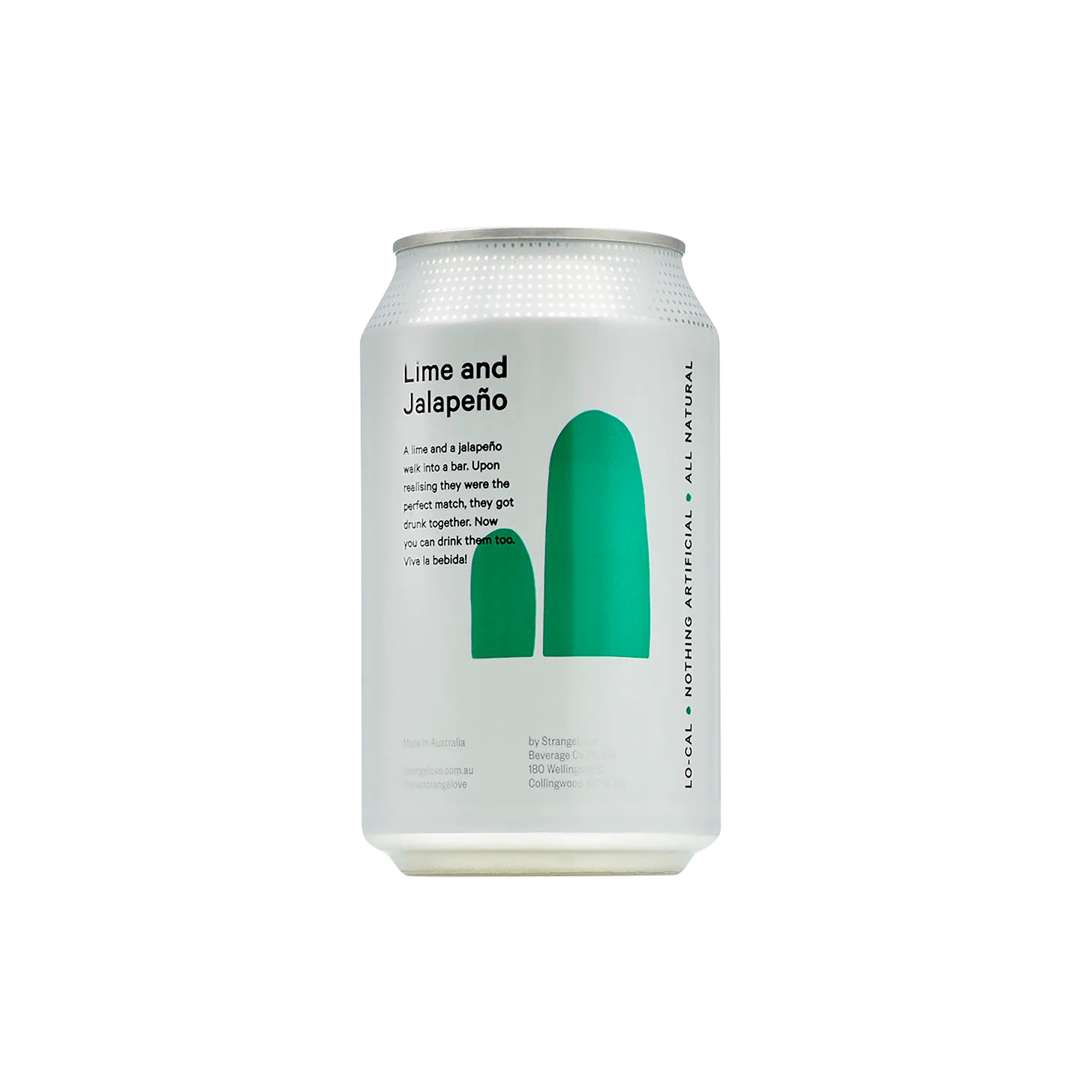 Lime & Jalapeno Lo-Cal Soda 330ml Cans x24 - Image 5