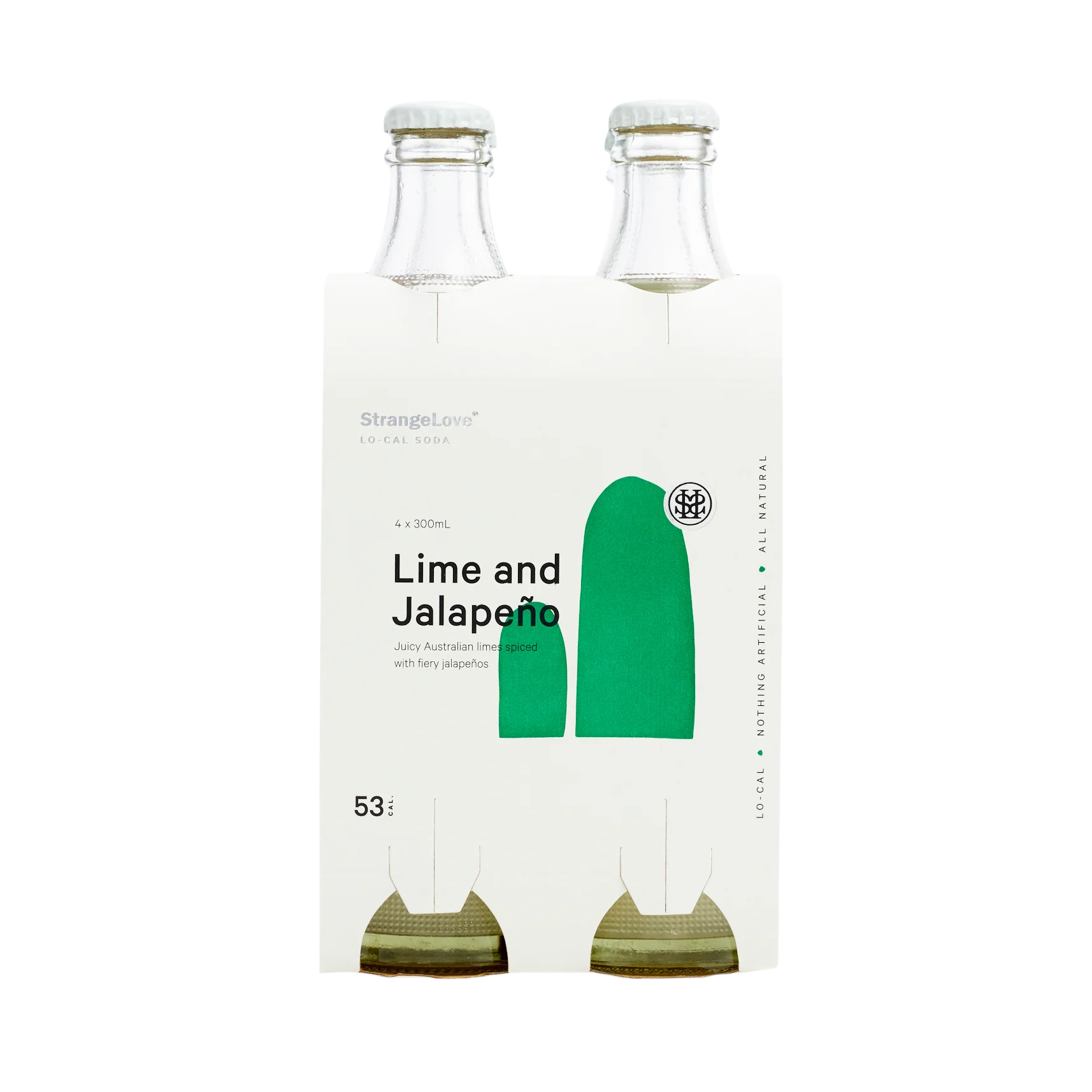 Lime & Jalapeño Lo-Cal Soda 300ml x 24 - Image 3