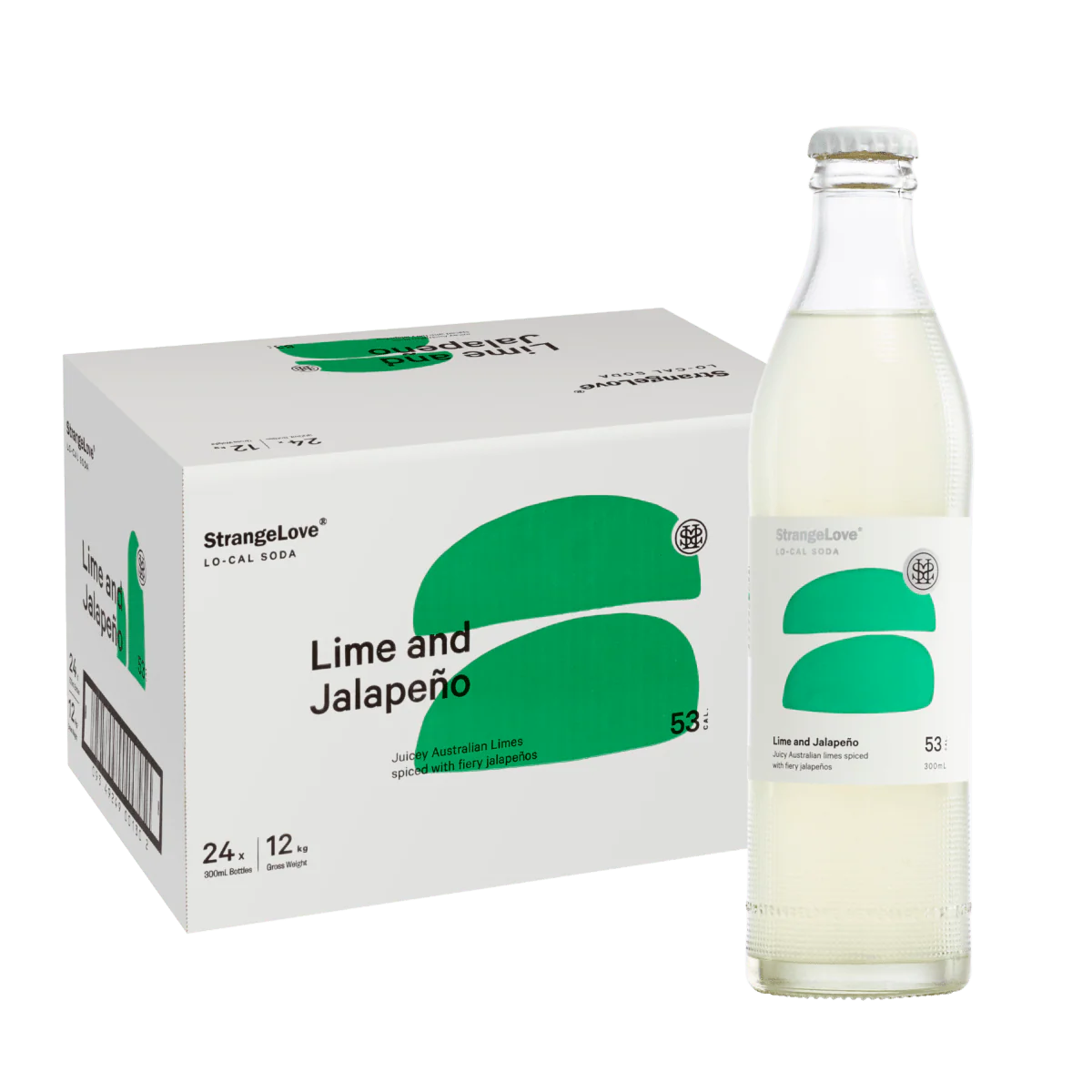 Lime & Jalapeño Lo-Cal Soda 300ml x 24 - Image 8