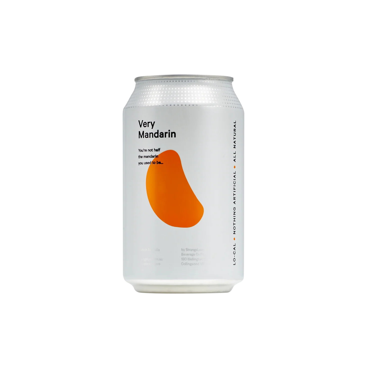 Very Mandarin Lo-Cal Soda 330ml Cans x 24 - Image 5