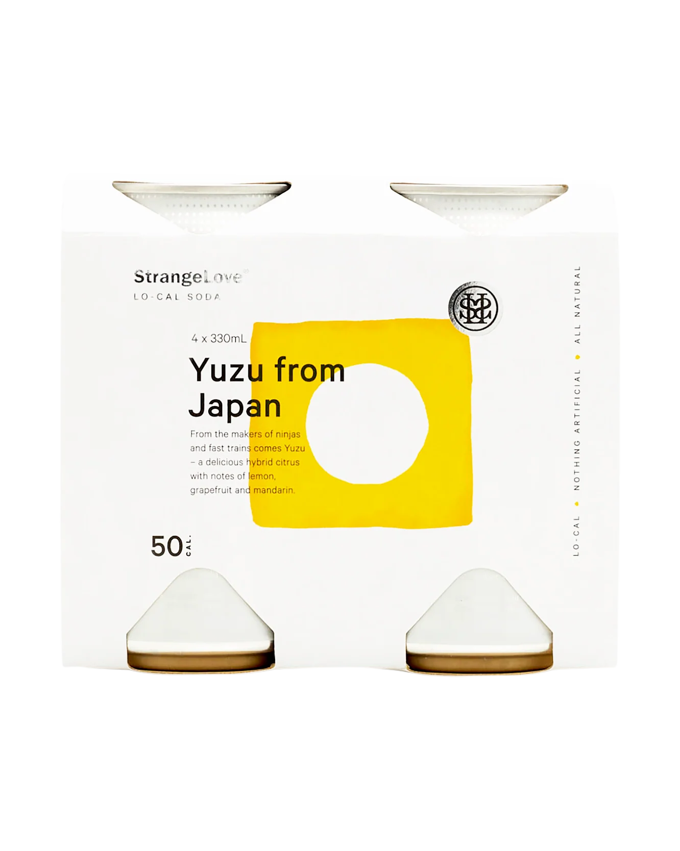 Yuzu Lo-Cal Soda 330ml Cans x 24 - Image 3