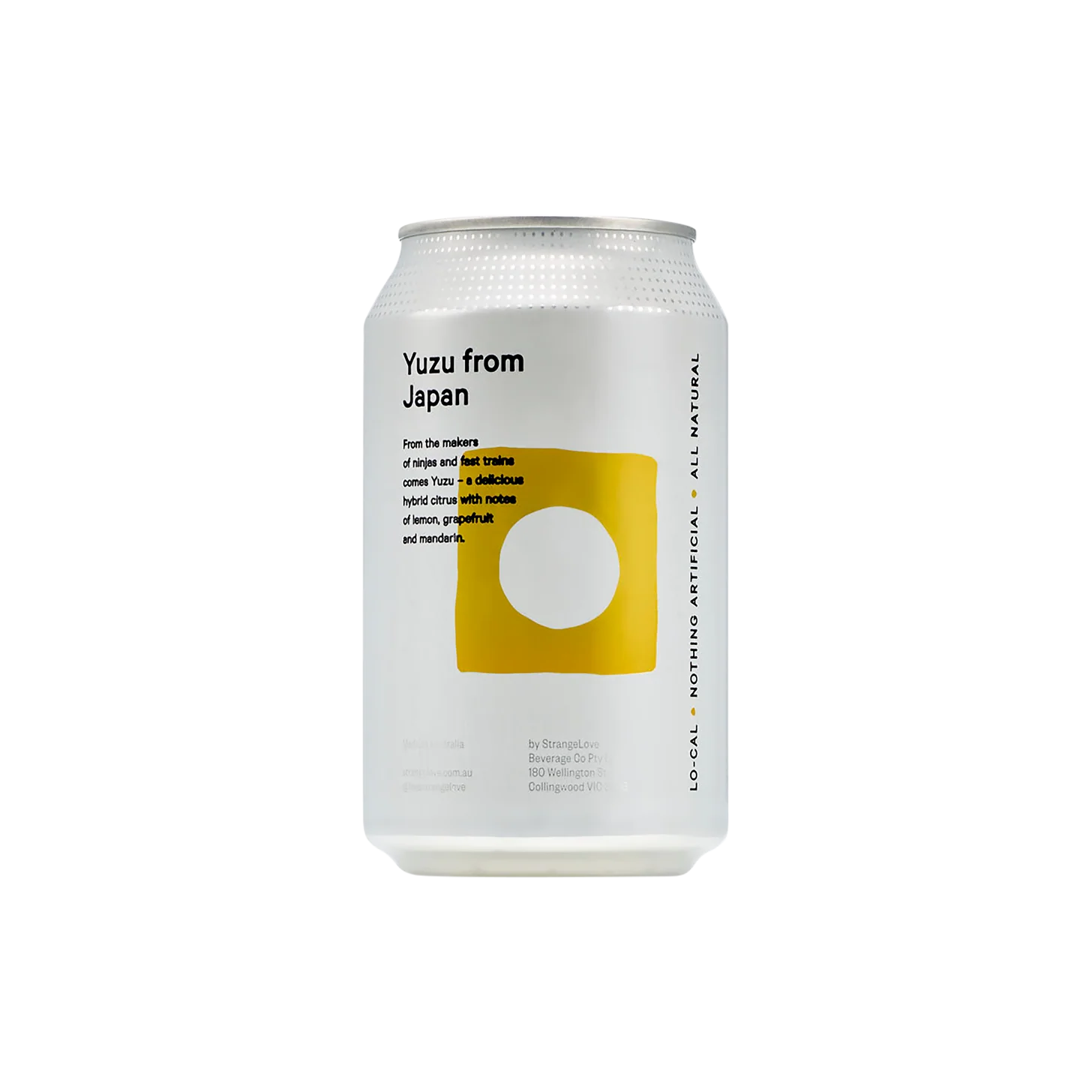 Yuzu Lo-Cal Soda 330ml Cans x 24 - Image 5